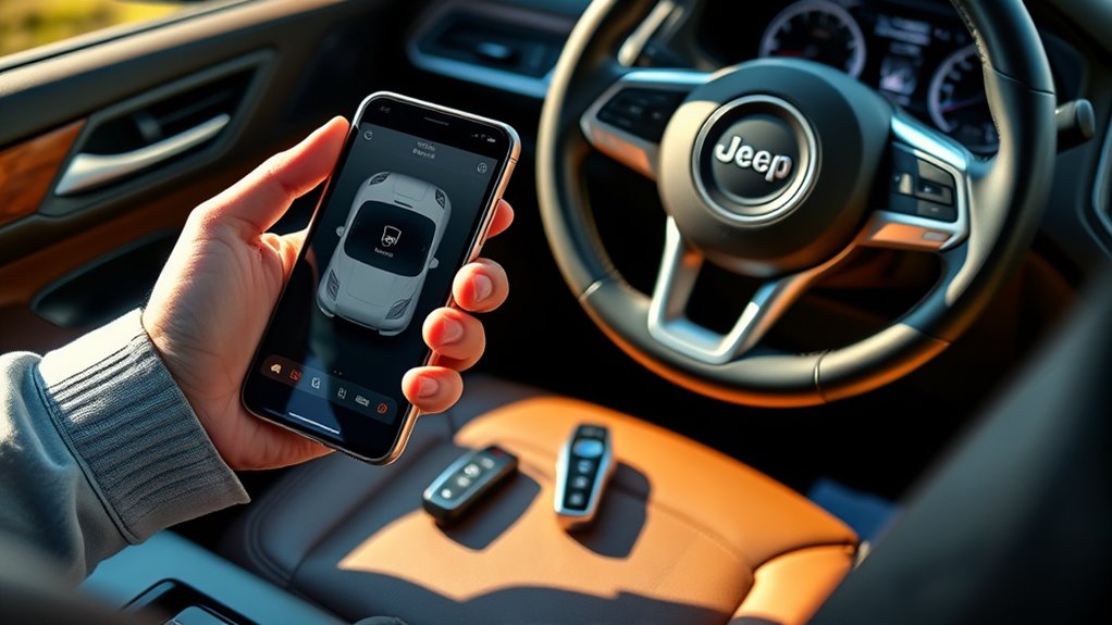 adding vehicle via app