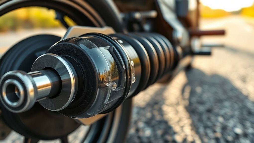 air cushions and absorbs shocks