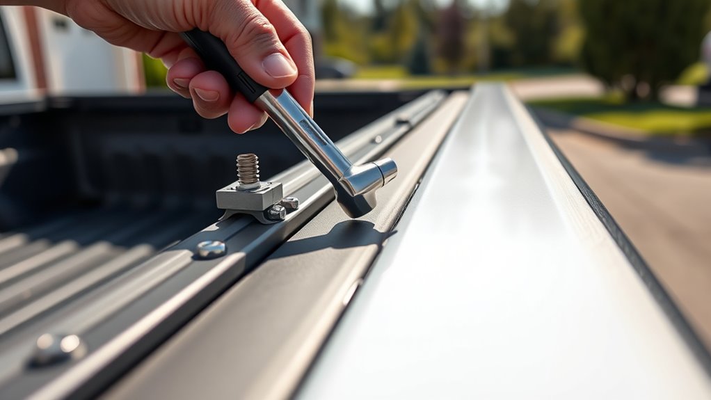 align clamp tighten secure