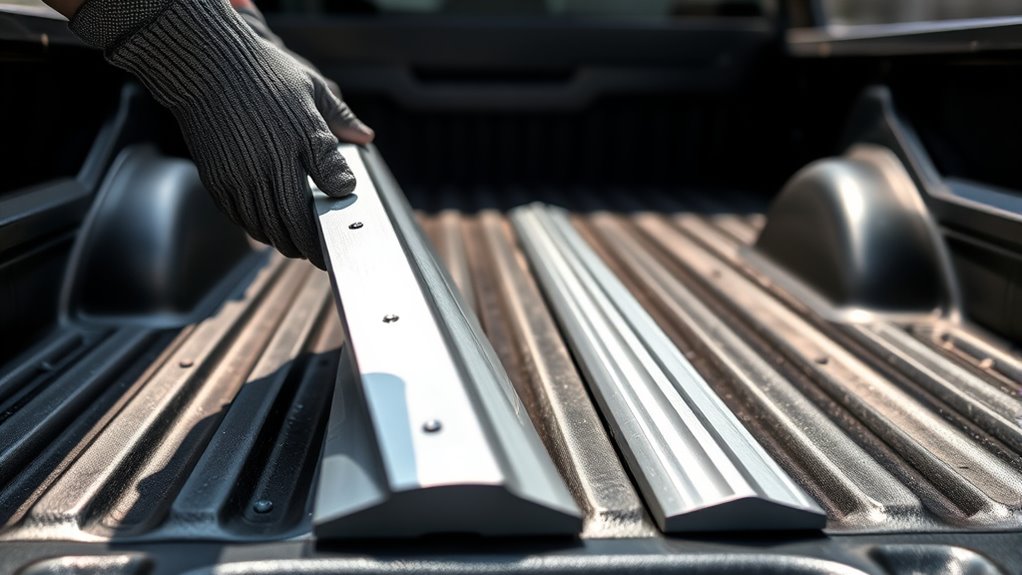 careful rail removal inspection