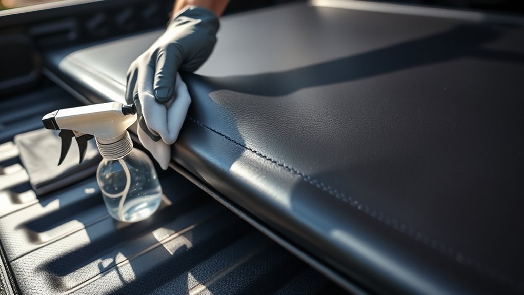 clean dry sand repair