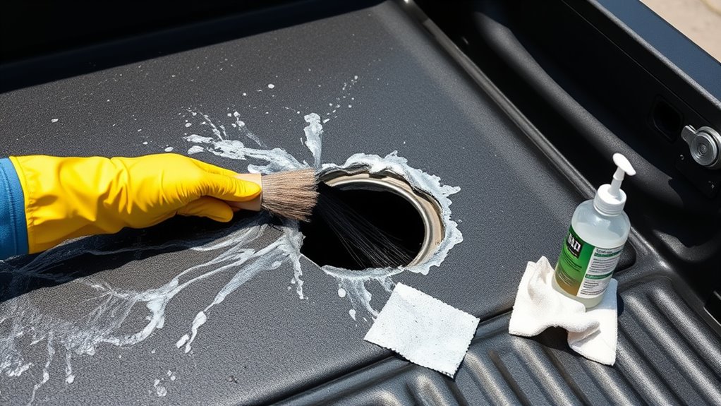 clean dry trim prepare