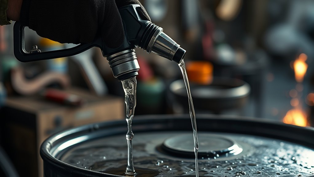 diesel ignites with heat