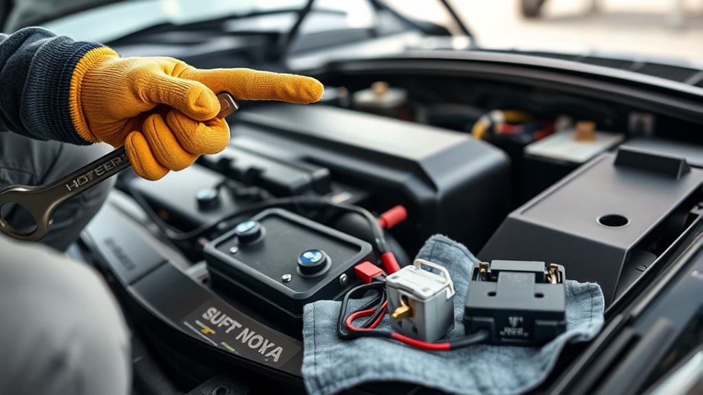 disconnect negative terminal first