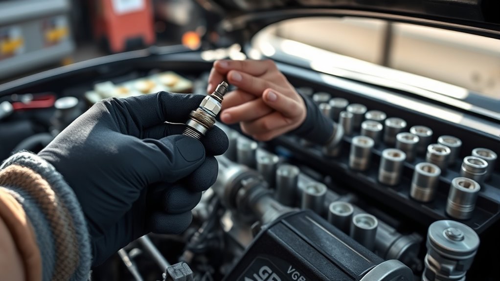 experience speeds spark plug replacement