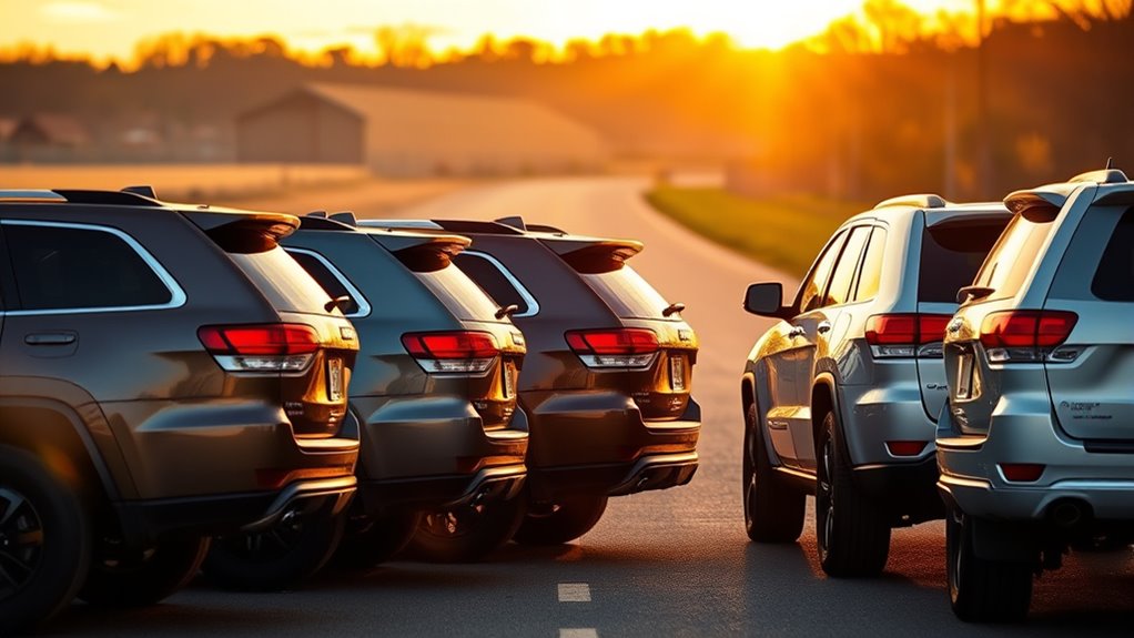 jeep cherokee fuel capacities