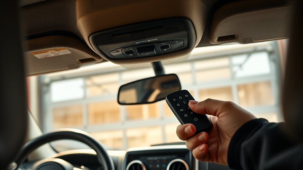 jeep garage opener troubleshooting