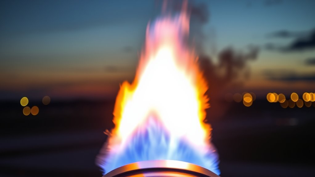 jet fuel combustion temperatures