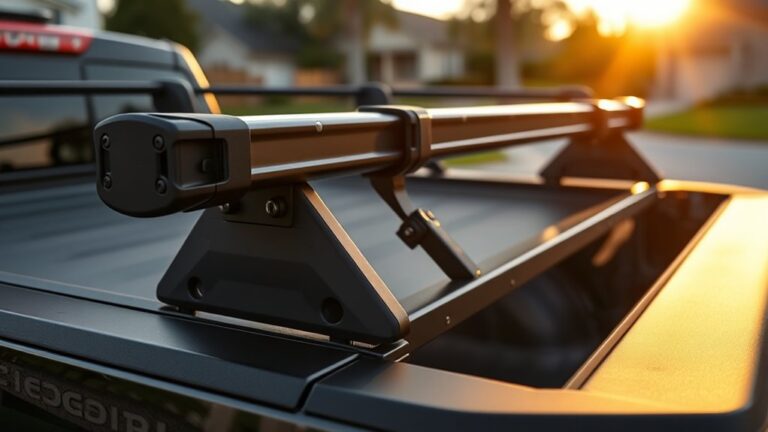 ladder rack with tonneau