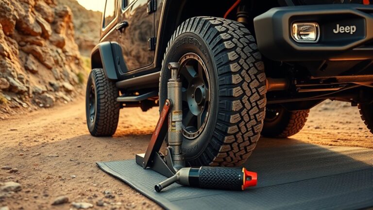 lifting jeep wrangler safely