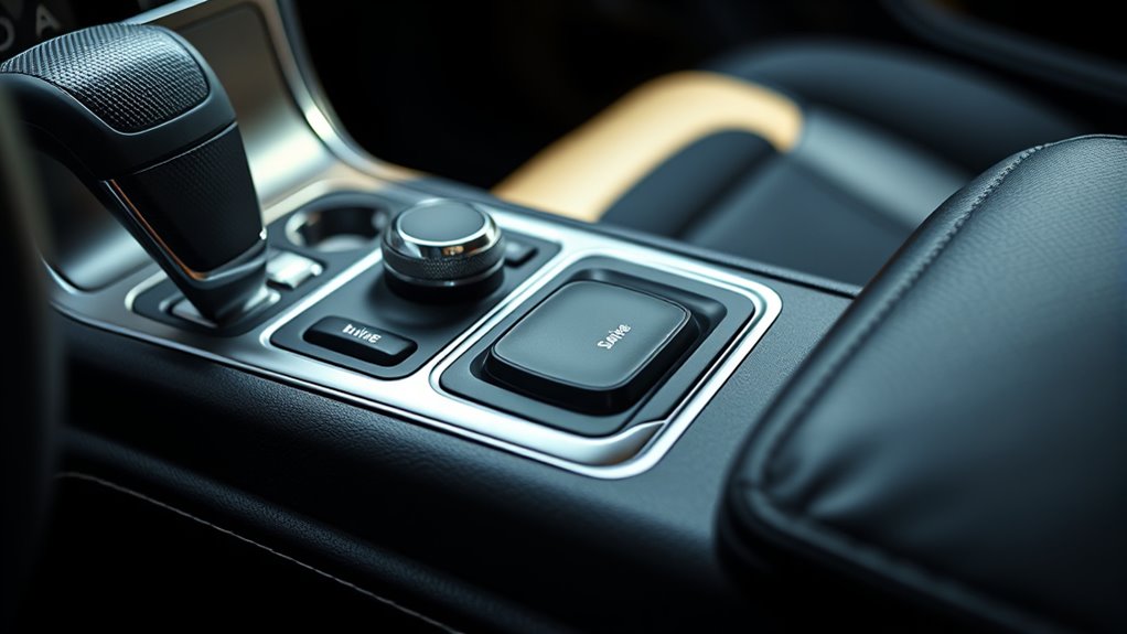 locate electronic parking switch