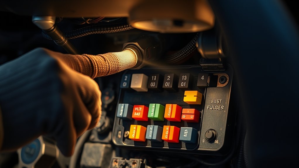 locate fuse box components