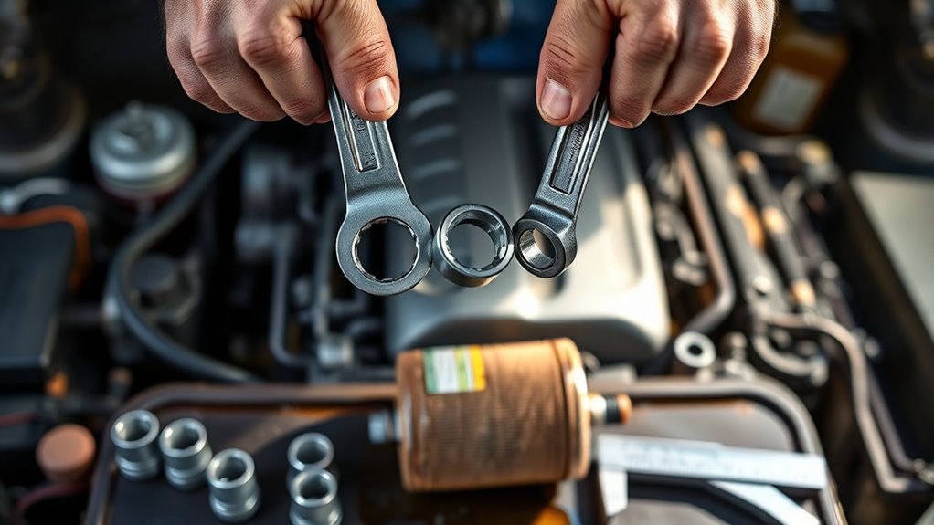 oil filter wrench size
