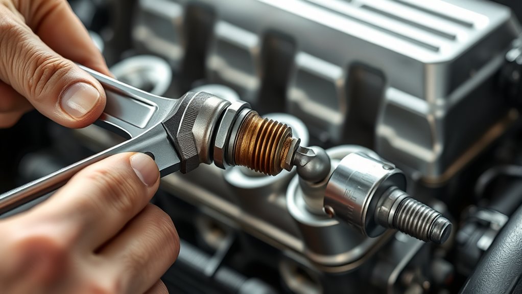 precise spark plug tightening