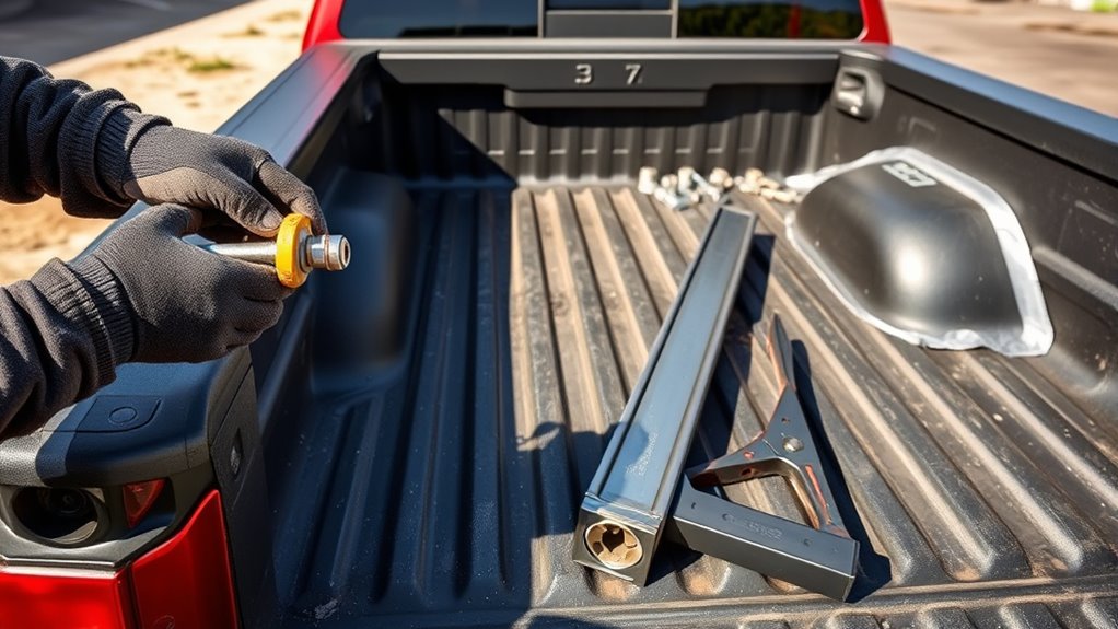 prepare clear gather tools