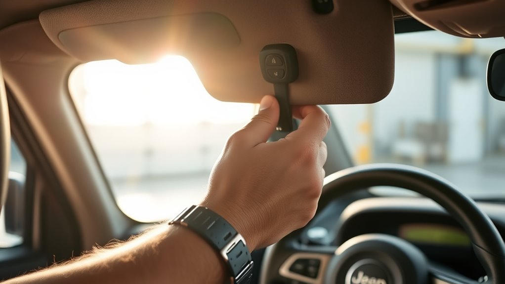 programming jeep opener