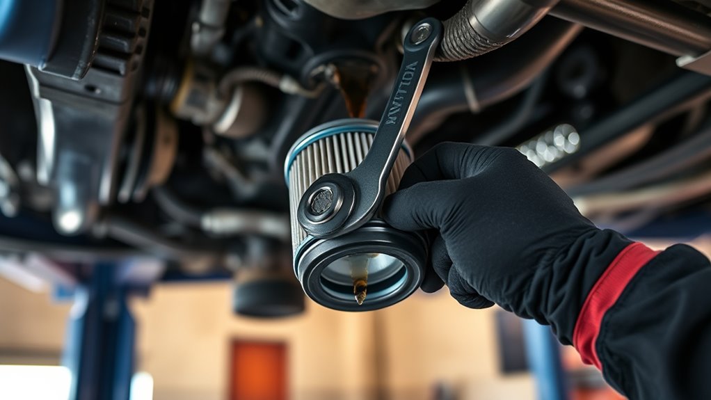 proper oil filter installation