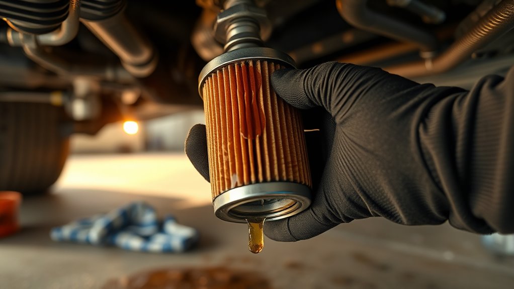 proper oil filter installation technique