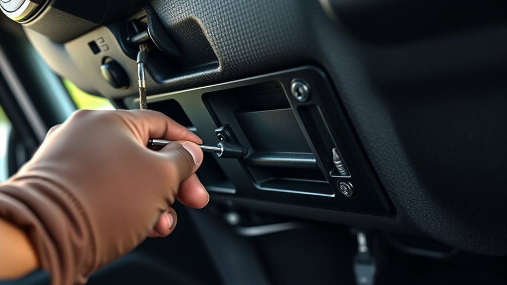 remove steering column covers