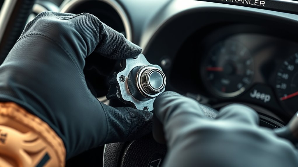 replace faulty ignition cylinder