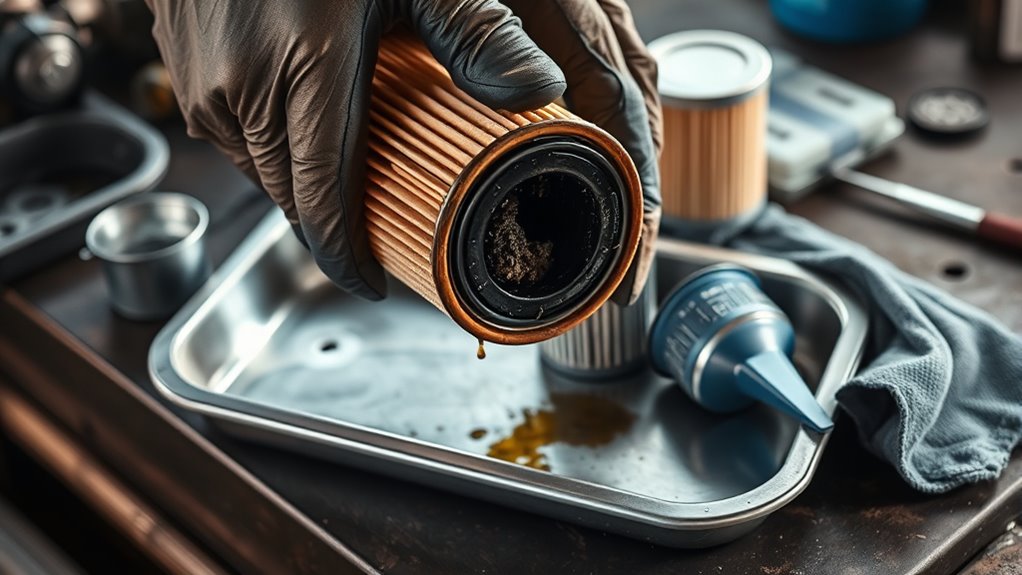 replace oil filters regularly