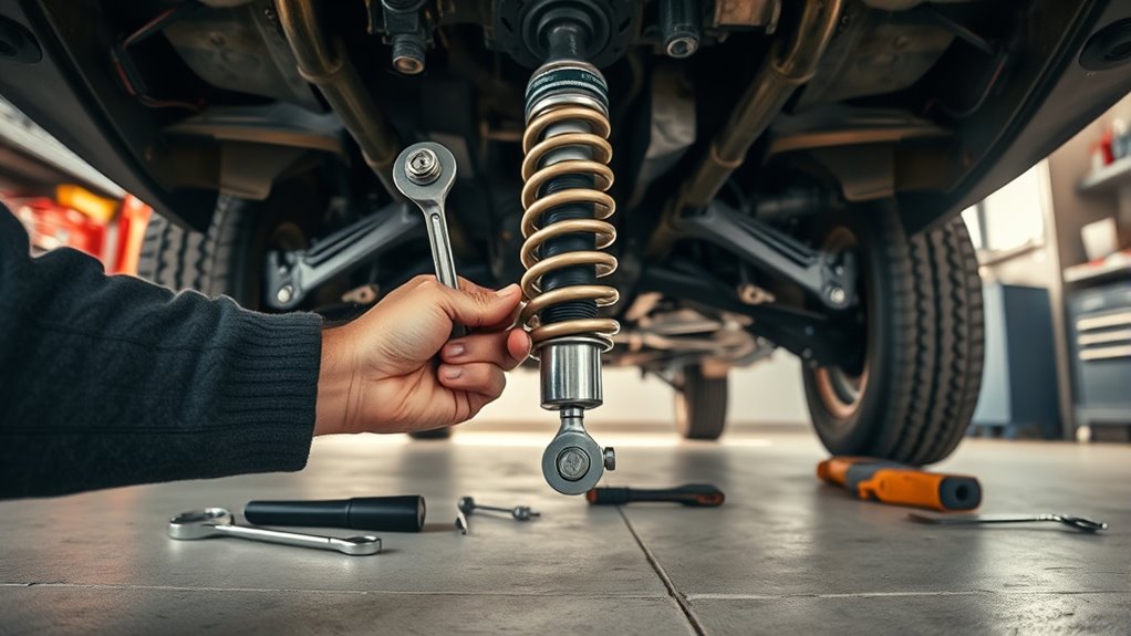 replacing shocks step by step