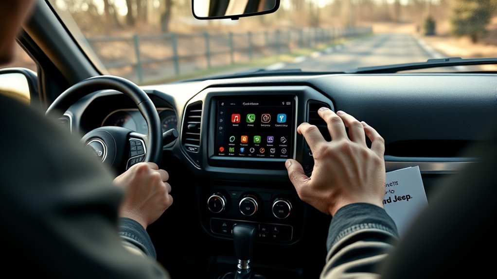 resetting jeep uconnect system