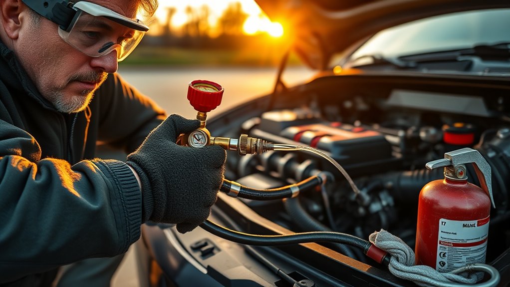 safety precautions before testing