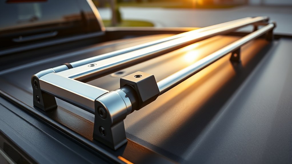 secure compatible ladder rack