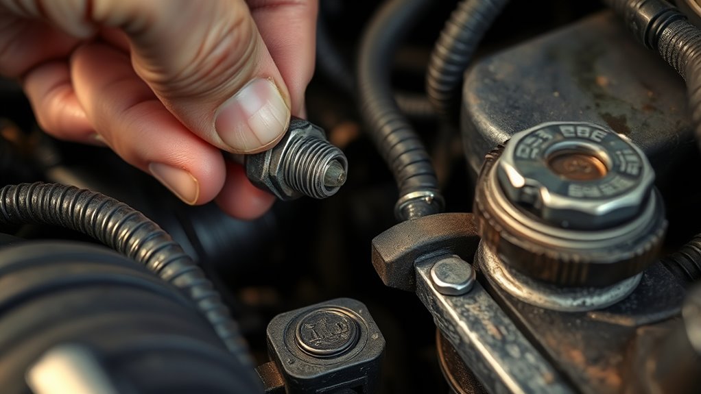 spark or vacuum noise