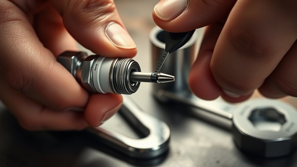 spark plug gap adjustment