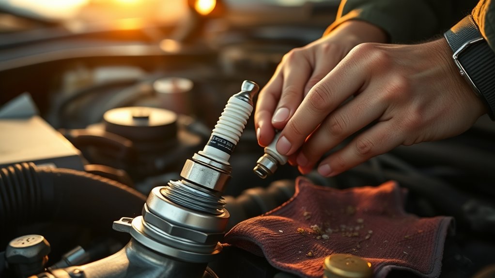 spark plug replacement time