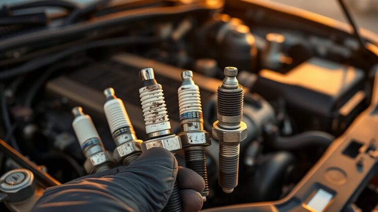 spark plugs causing rough idle