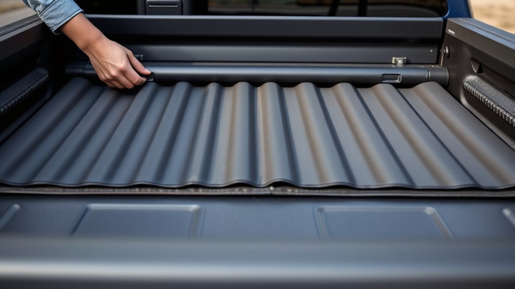 start at tailgate edge