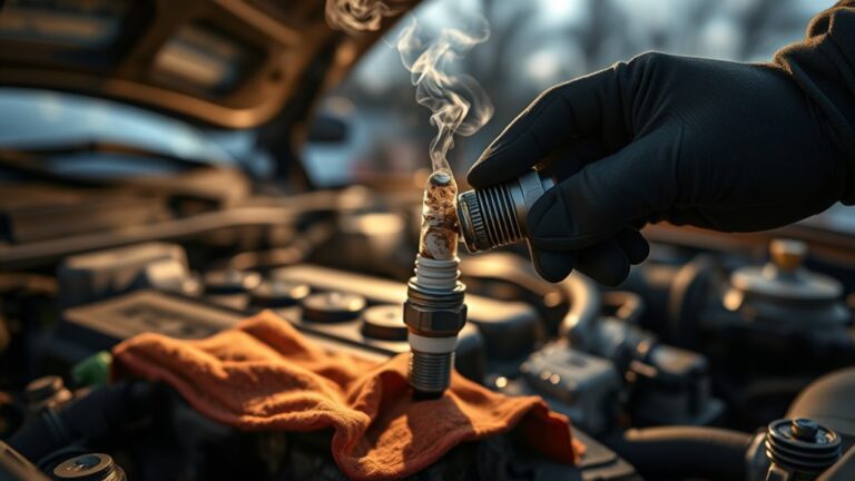 unhealthy spark plug noises