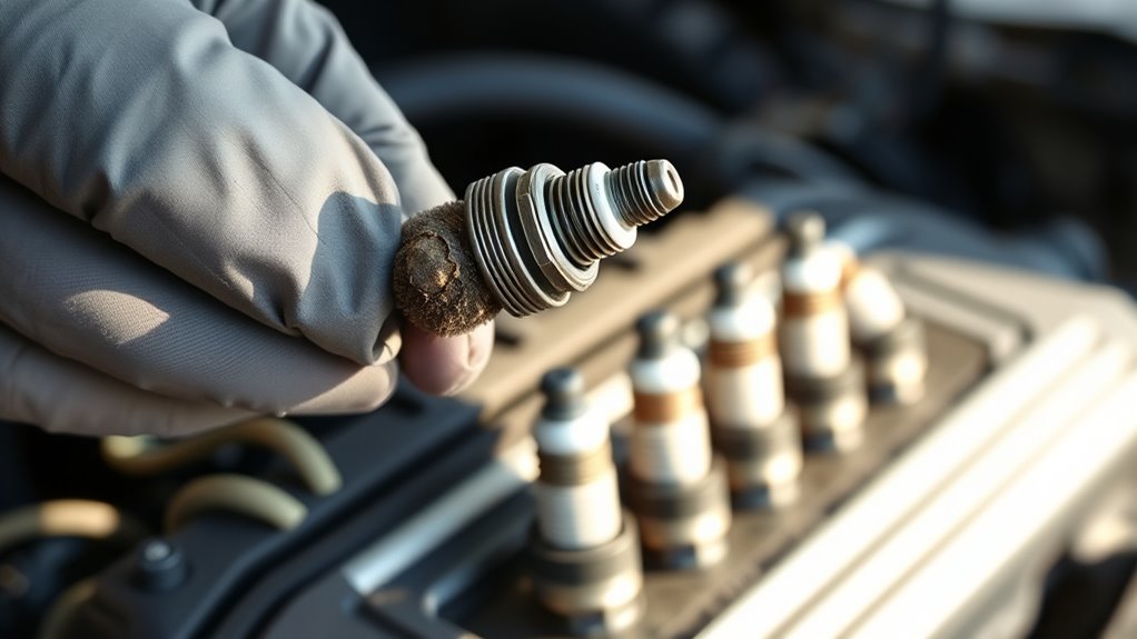 worn spark plugs cause misfires