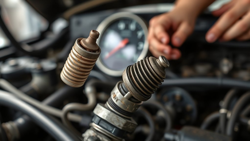 worn spark plugs reduce efficiency
